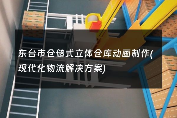 东台市仓储式立体仓库动画制作(现代化物流解决方案)