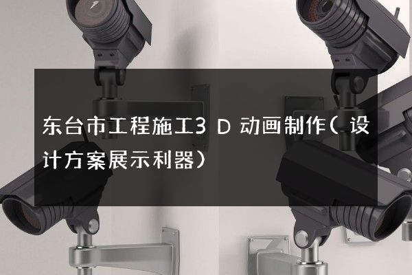 东台市工程施工3D动画制作(设计方案展示利器)