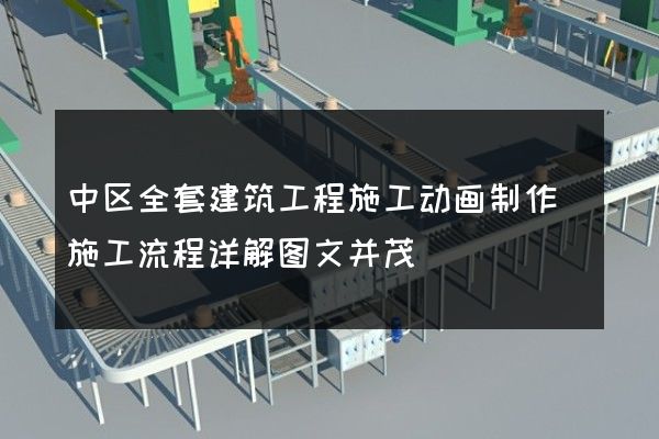 中区全套建筑工程施工动画制作(施工流程详解图文并茂)