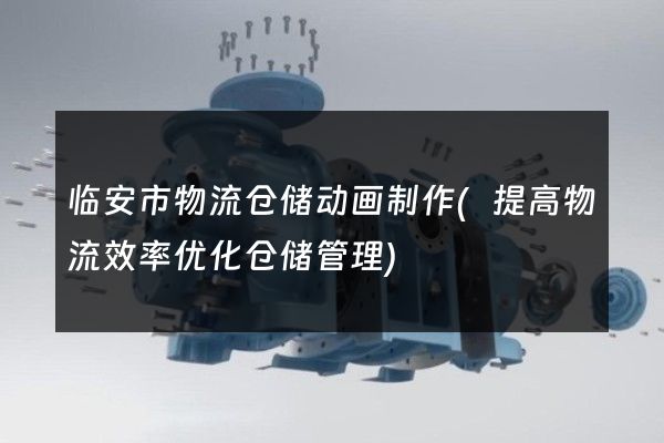 临安市物流仓储动画制作(提高物流效率优化仓储管理)