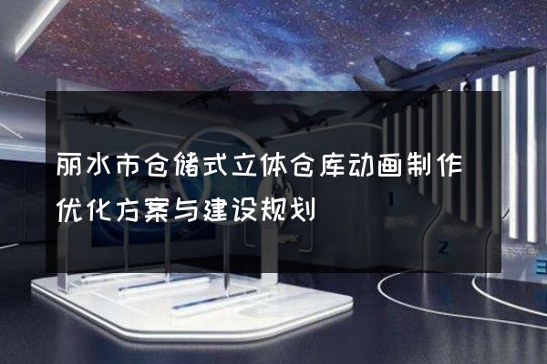 丽水市仓储式立体仓库动画制作(优化方案与建设规划)