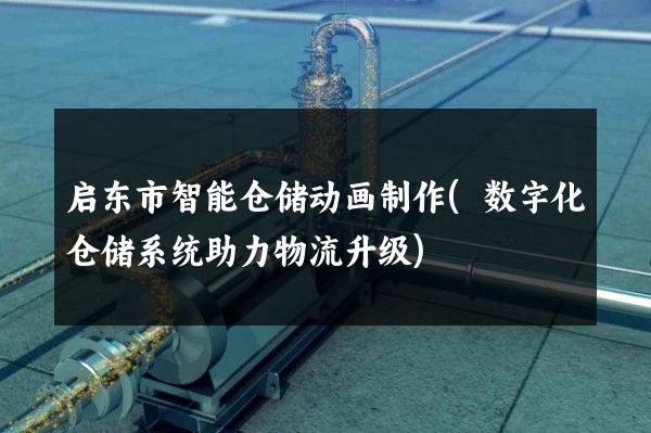 启东市智能仓储动画制作(数字化仓储系统助力物流升级)