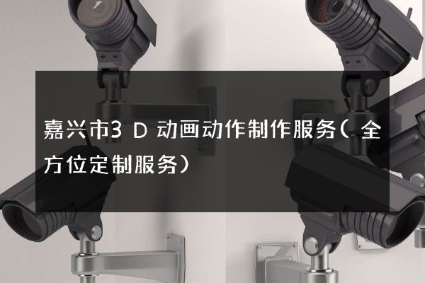 嘉兴市3D动画动作制作服务(全方位定制服务)