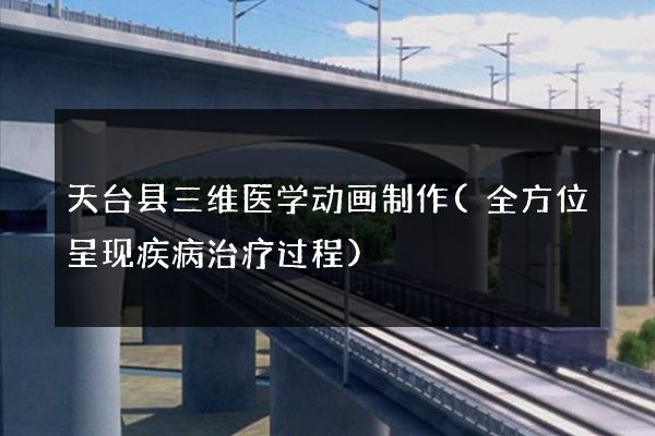 天台县三维医学动画制作(全方位呈现疾病治疗过程)