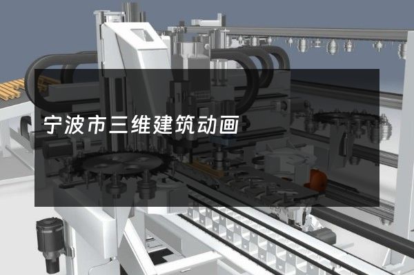 宁波市三维建筑动画