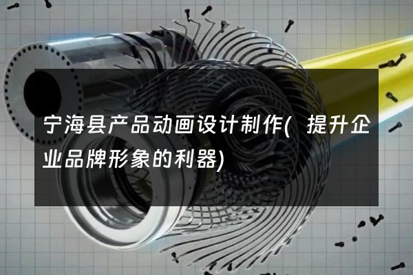 宁海县产品动画设计制作(提升企业品牌形象的利器)