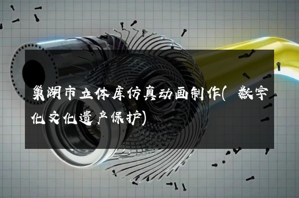 巢湖市立体库仿真动画制作(数字化文化遗产保护)