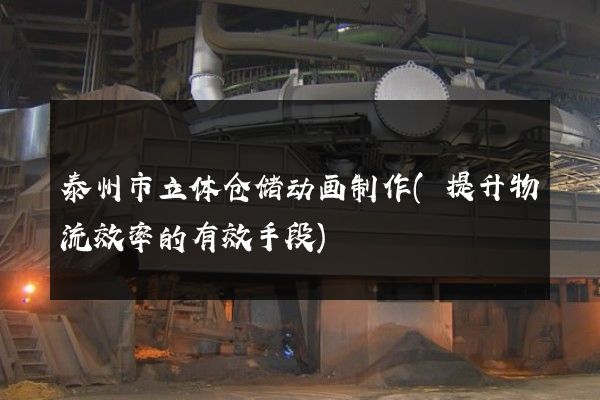 泰州市立体仓储动画制作(提升物流效率的有效手段)