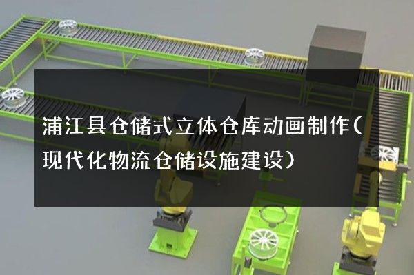 浦江县仓储式立体仓库动画制作(现代化物流仓储设施建设)