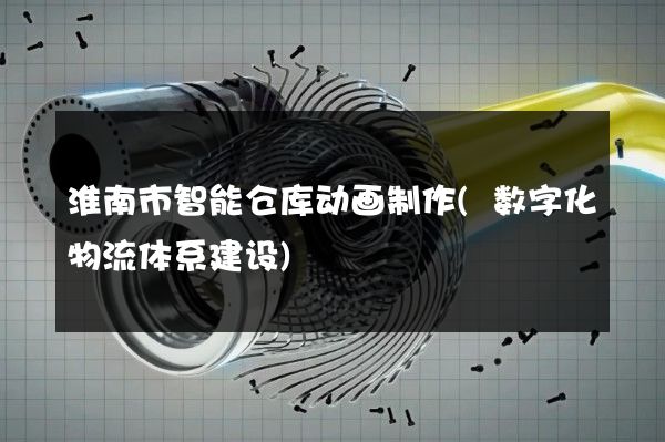 淮南市智能仓库动画制作(数字化物流体系建设)