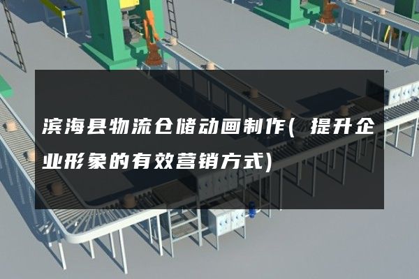 滨海县物流仓储动画制作(提升企业形象的有效营销方式)