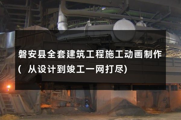 磐安县全套建筑工程施工动画制作(从设计到竣工一网打尽)