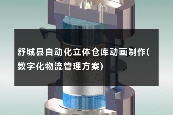 舒城县自动化立体仓库动画制作(数字化物流管理方案)