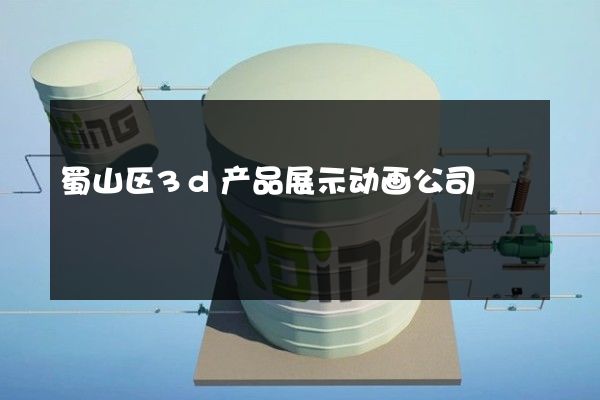 蜀山区3d产品展示动画公司