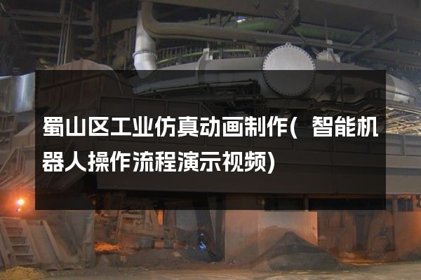 蜀山区工业仿真动画制作(智能机器人操作流程演示视频)