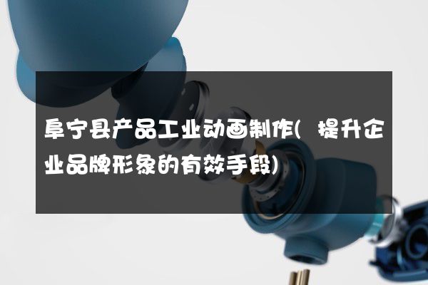 阜宁县产品工业动画制作(提升企业品牌形象的有效手段)