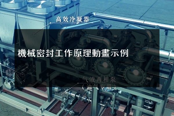 機械密封工作原理動畫示例