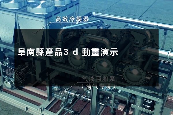 阜南縣產品3d動畫演示