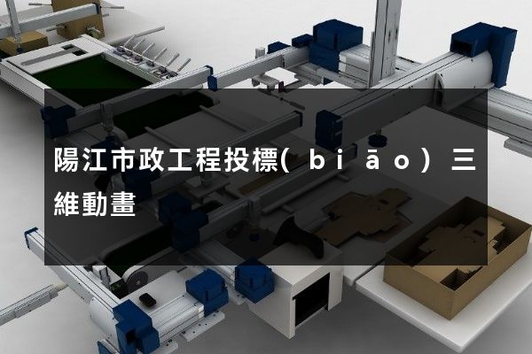 陽江市政工程投標(biāo)三維動畫